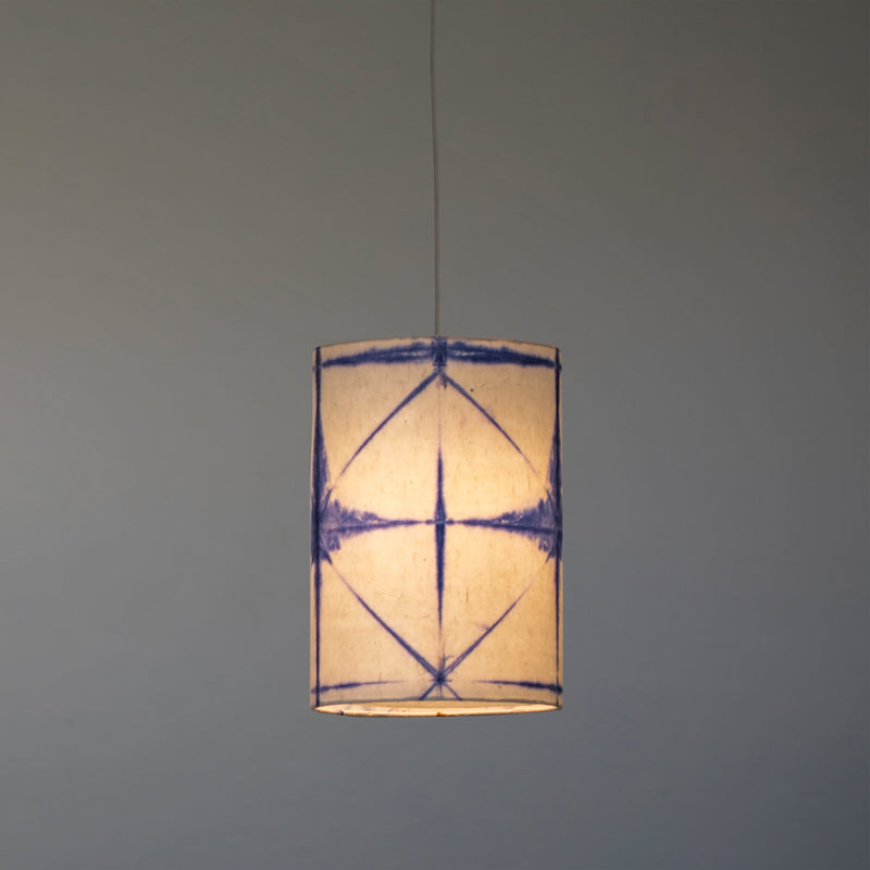 Tower Shibori Pendant Lamp (Blue Star)