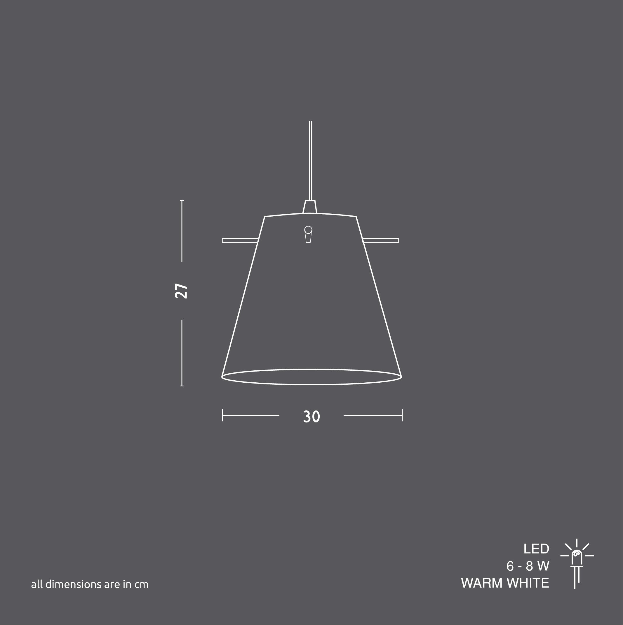 Aglow Pendant Lamp (Blue Gradation)