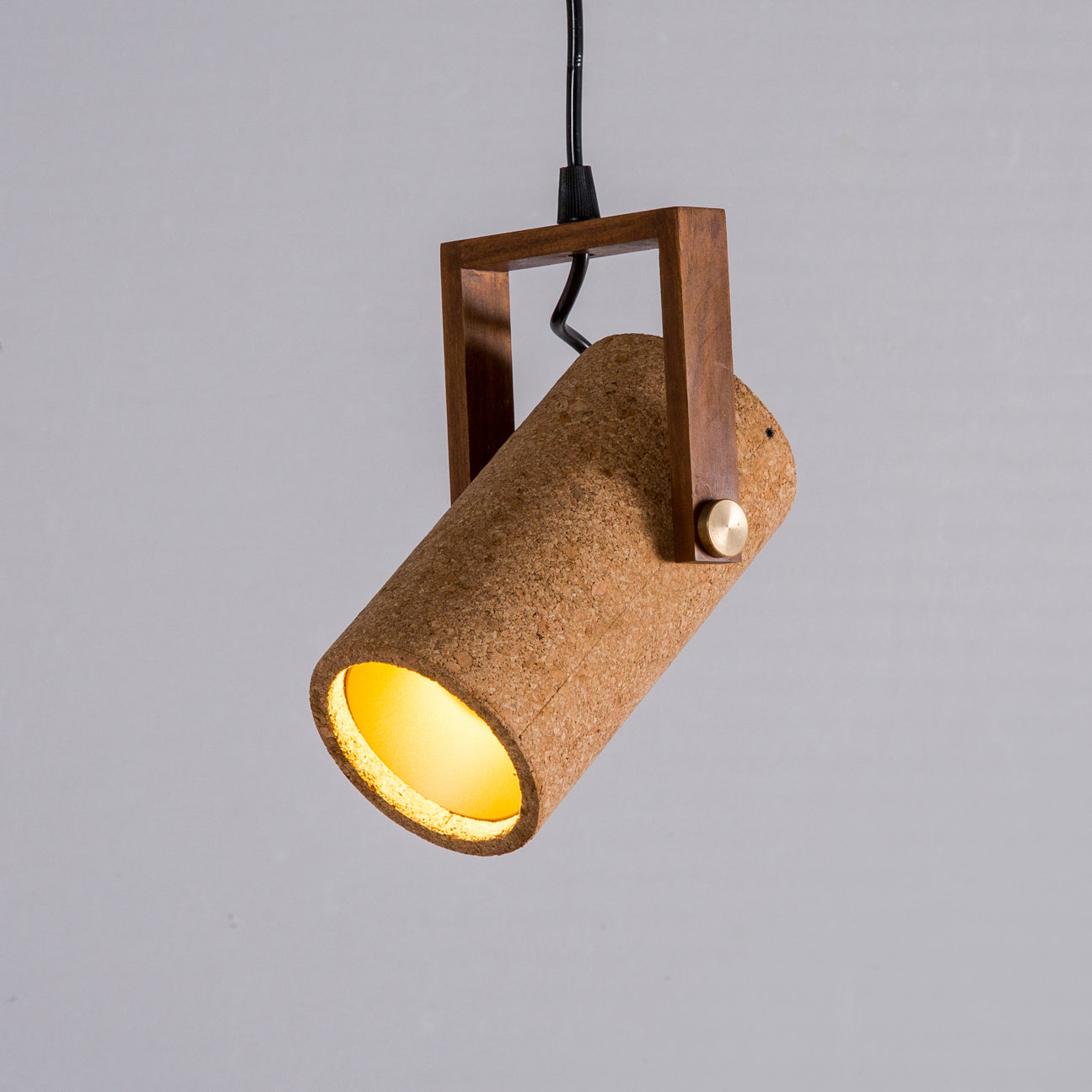 Cork Pivot Pendant Light