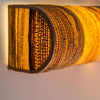 Tube Cover Curve Bark Wall Lamp