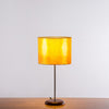 Orange Linear Tower Shibori Table Lamp