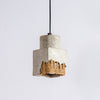 Cubicask Pendant Lamp with Banana Fiber Rope