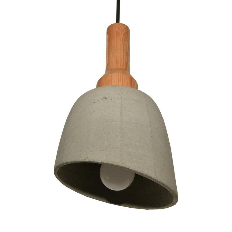 Flash Assorted Pendant Lamp-JP Eco Design-Bedroom Lamps,cement,Living Room Lamps,OVERSEAS,Study Room Lamps,wood,Wooden Lamps
