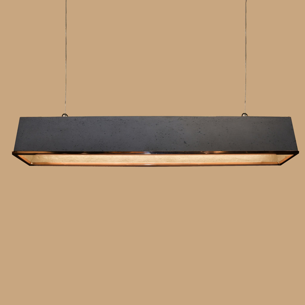 Amalgam Oblang Pendant Lamp (Copper)