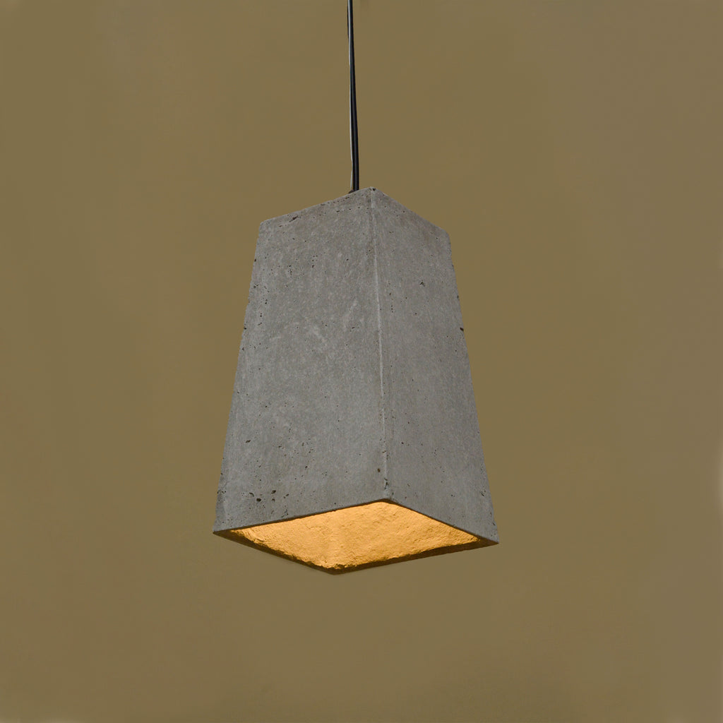 Trapeze Assorted Pendant Lamp-JP Eco Design-Bedroom Lamps,cement,Living Room Lamps,OVERSEAS,Study Room Lamps