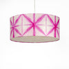 Pink Drum Shibori Star Pendant Lamp