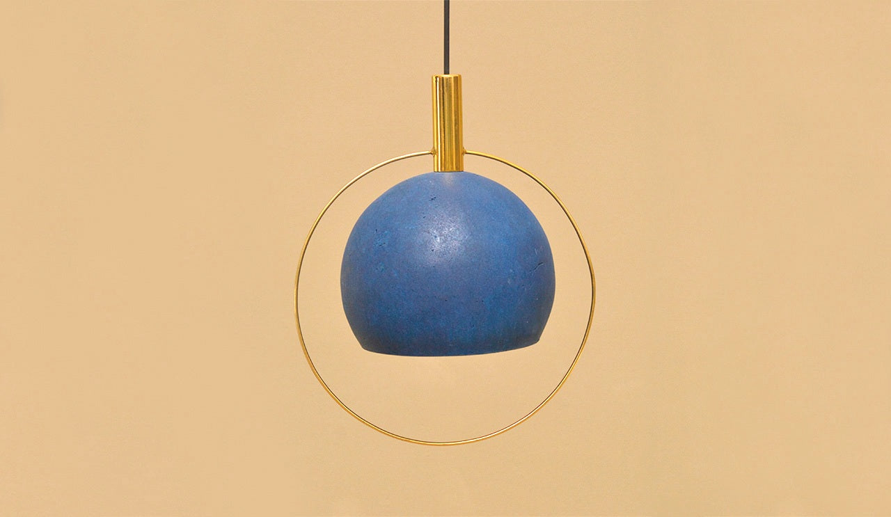 Onyx Pendant Lamp (Indigo)