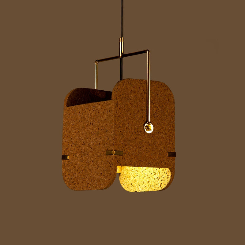 Jude T Pendant Lamp (Light Cork)