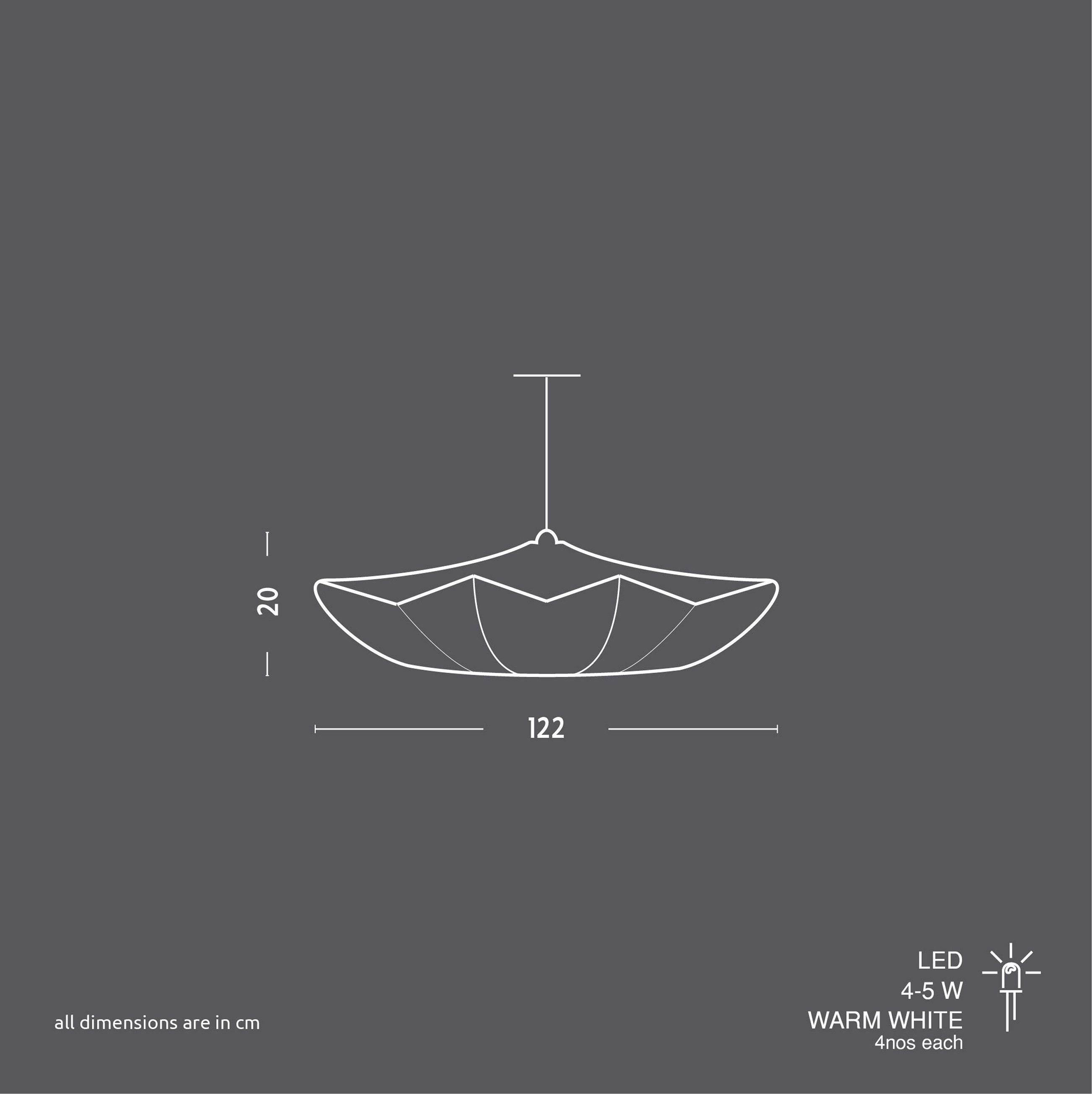 Oyster Mushroom Pendant Lamp