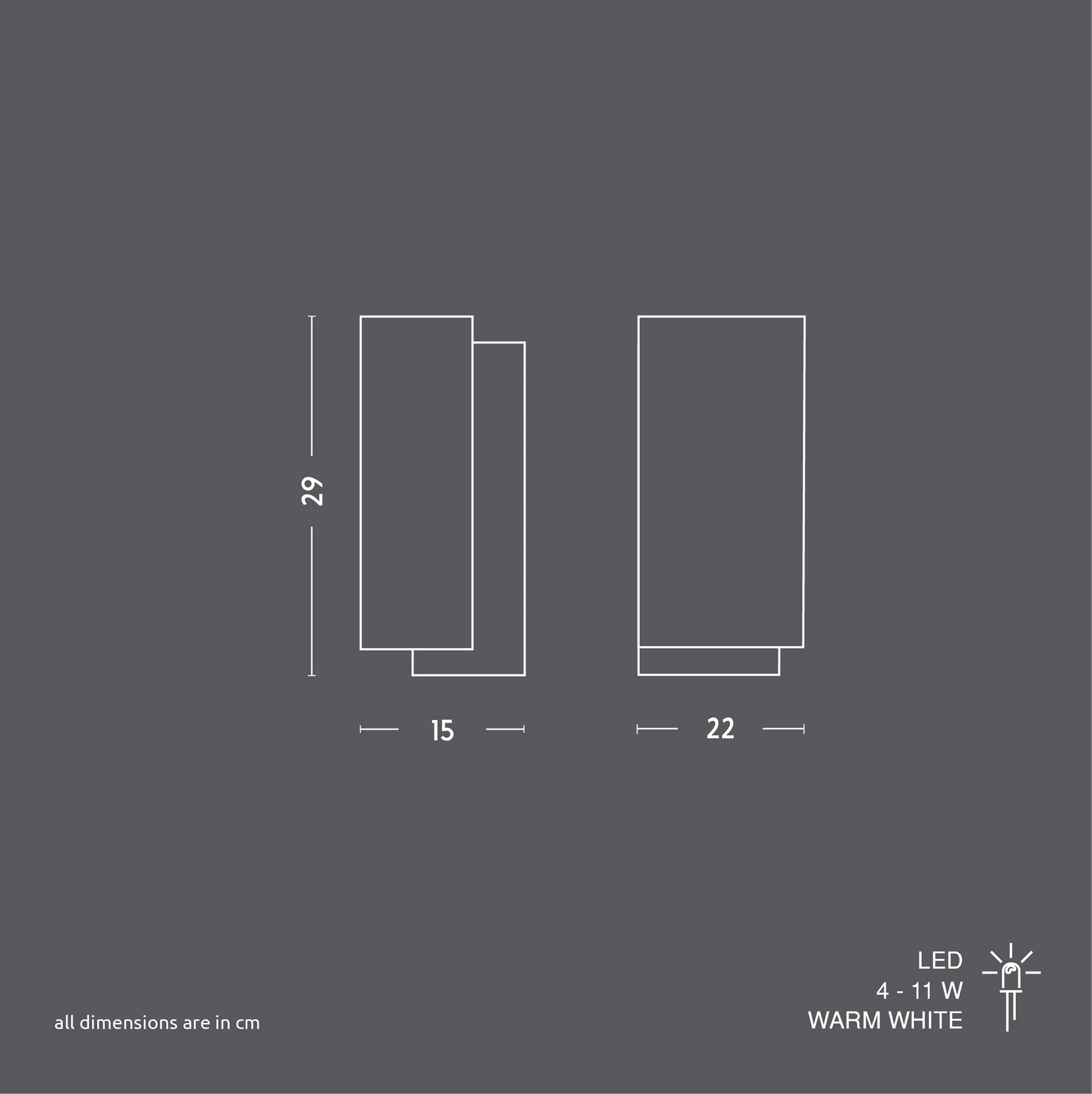 Skyline Stripes Wall Lamp