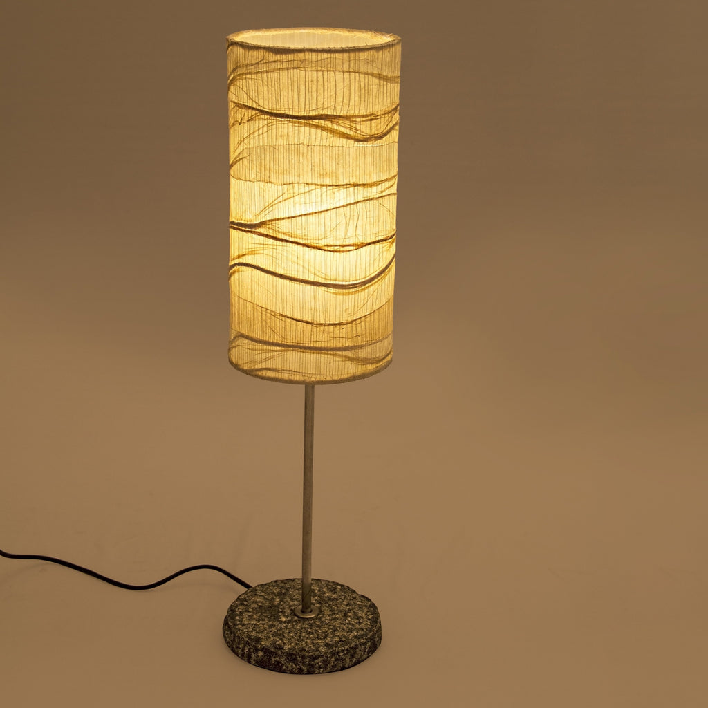 Tower Woven Table Lamp