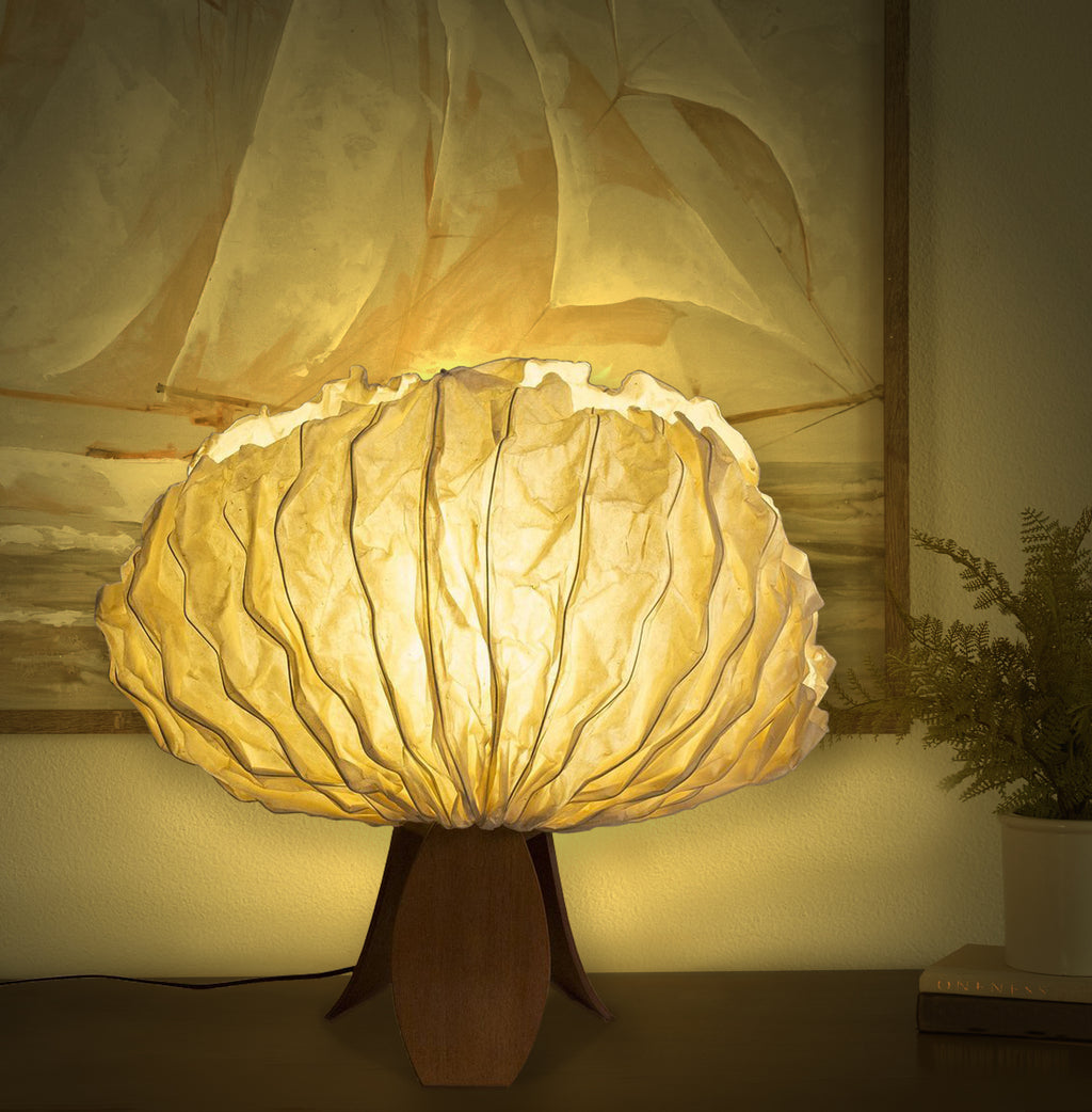 Flame of Forest concave Table Lamp