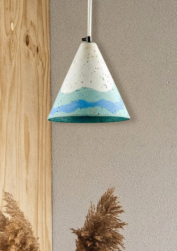 Lamar Pendant Cone Dark