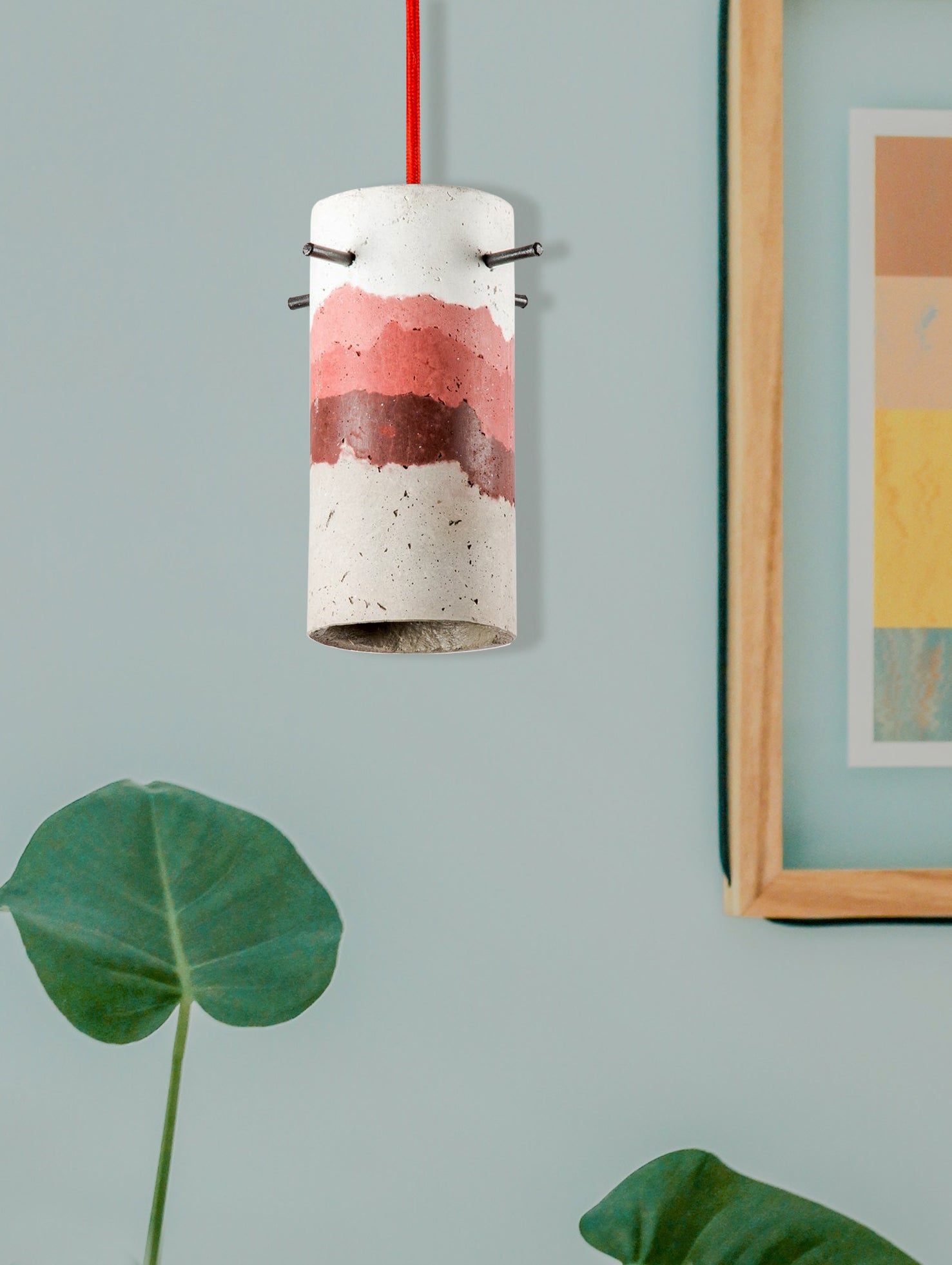 Aura Pendant Lamp (Red Gradation)