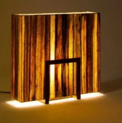 Un-Block Bark Table Lamp